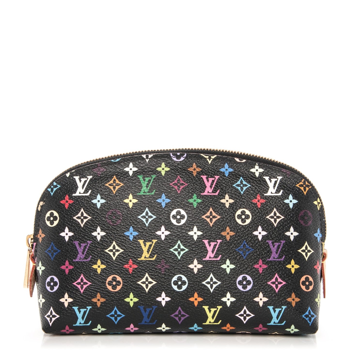 Monogram Multicolor Cosmetic Pouch Black Grenade