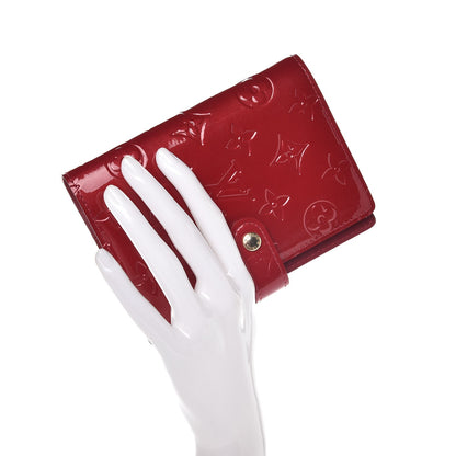 Louis Vuitton Vernis Small Ring Agenda Cover Pomme D'Amour 2 of 7