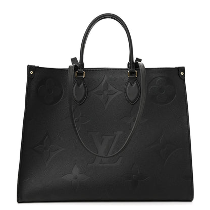 Louis Vuitton Empreinte Monogram Giant Onthego GM Black 1 of 9