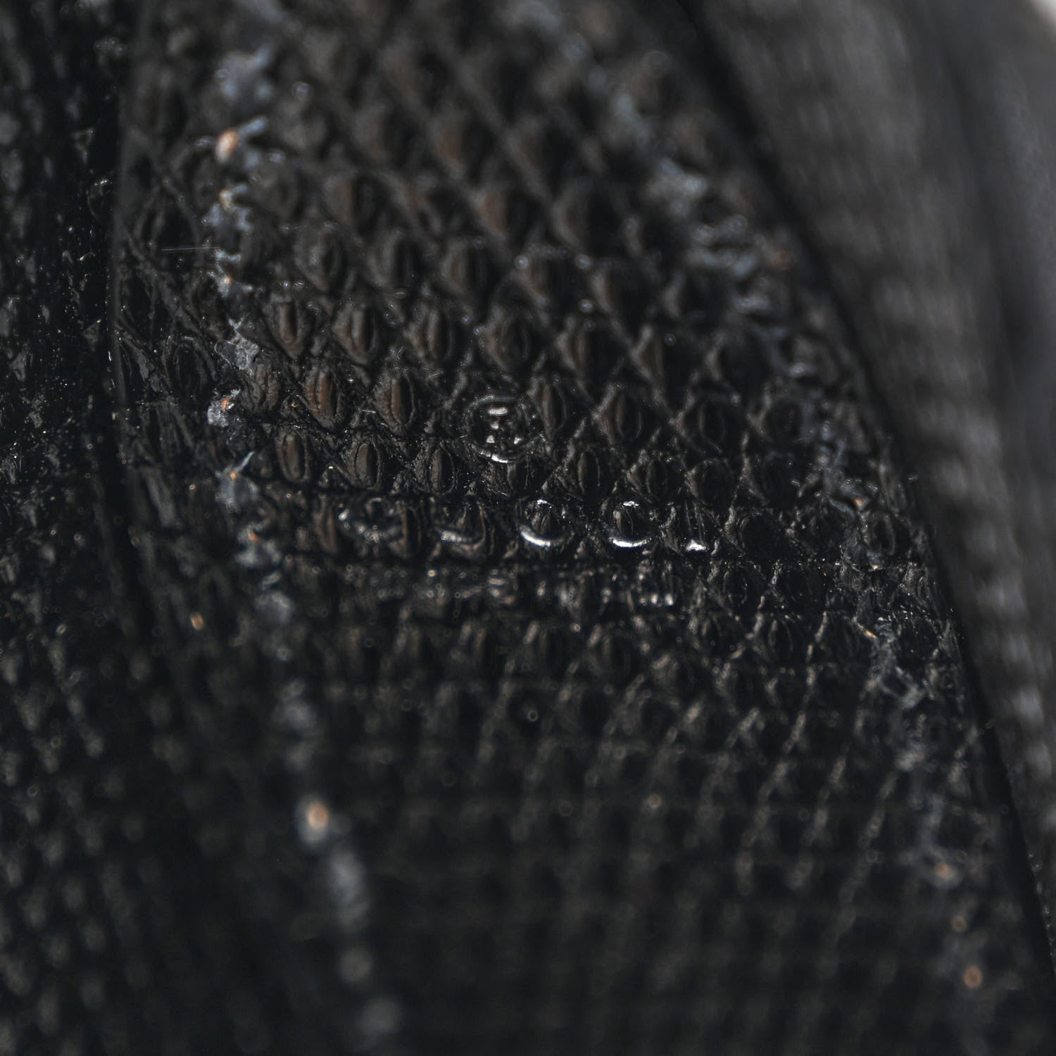 Gucci Lizard Mesh Crystal GG Monogram Mini Jackie 1961 Hobo Black 5 of 10
