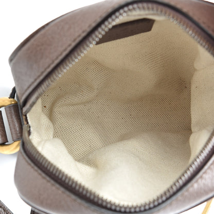 Gucci GG Supreme Monogram Web Mini Ophidia Messenger Brown 4 of 10