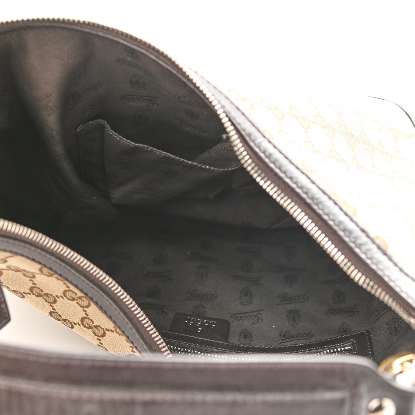 Monogram Medium GG Twins Hobo Dark Brown