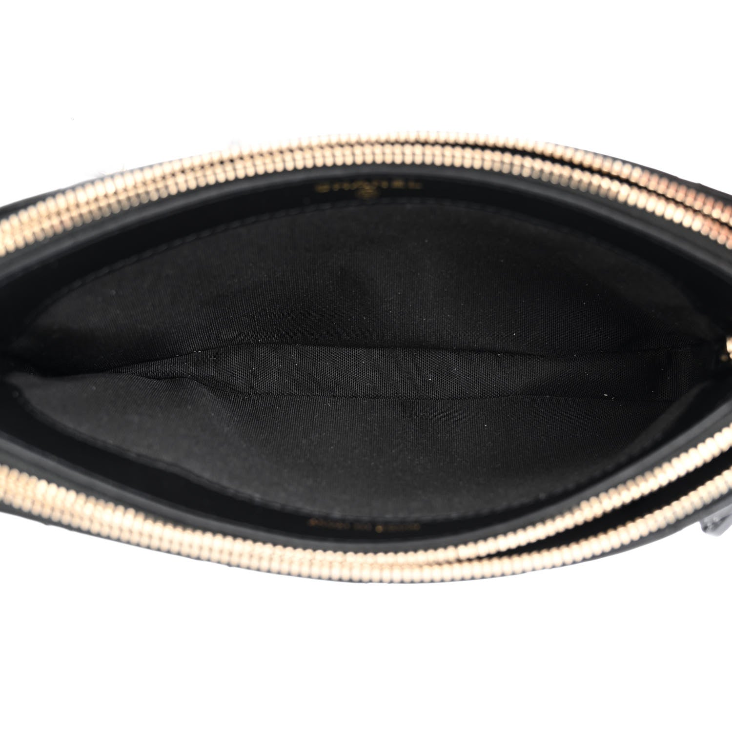 Chanel Calfskin Quilted Pearl Small Clutch With Chain Black 6 of 15