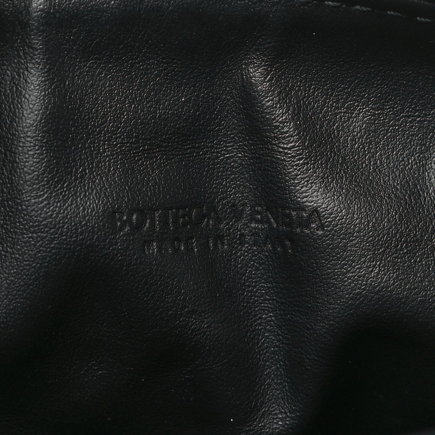 Calfskin Nappa Intrecciato Mini Wallace Black