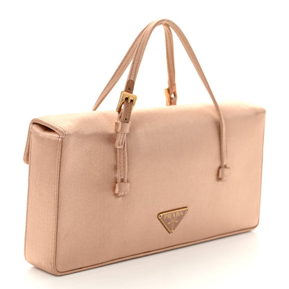 Prada Satin Raso Top Handle Bag Cammeo 4 of 10
