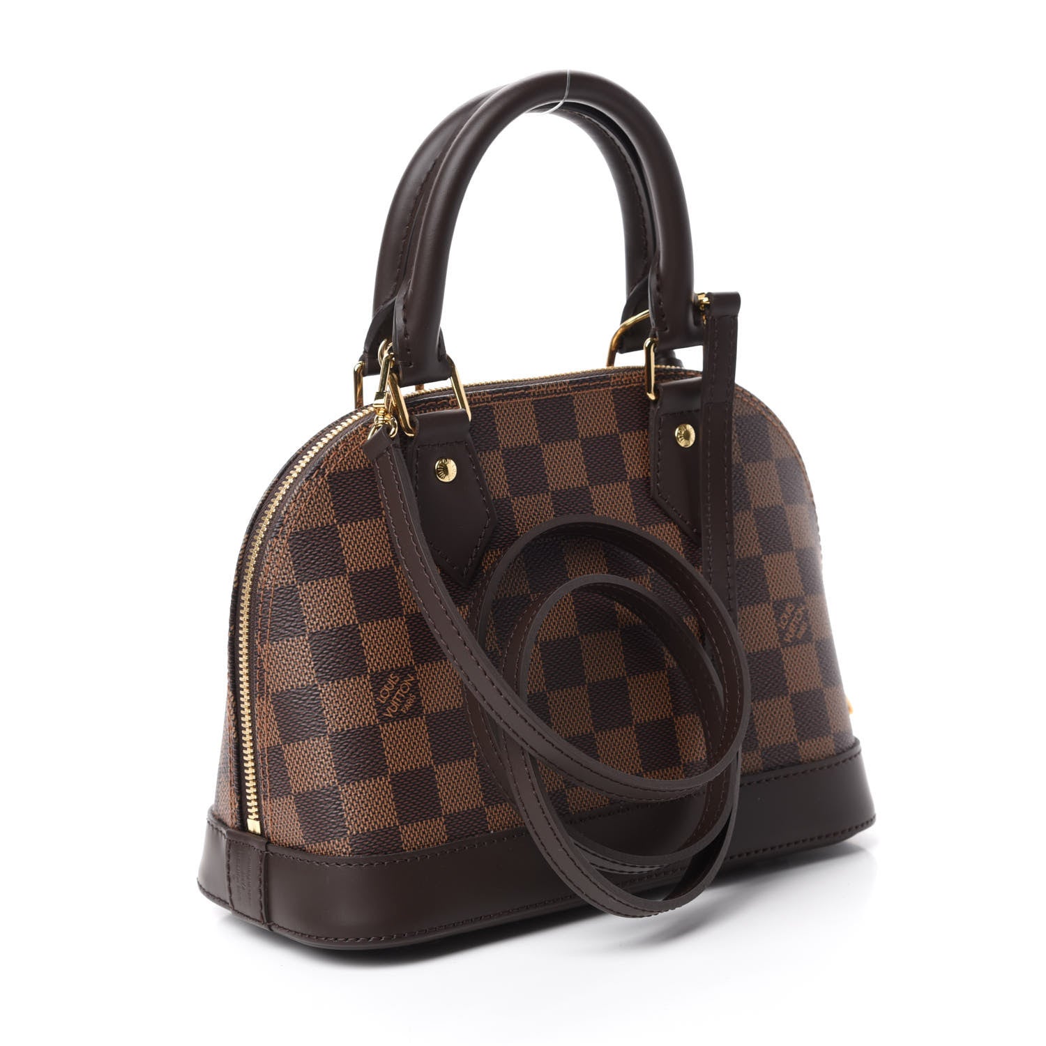 Louis Vuitton Damier Ebene Alma BB 3 of 9