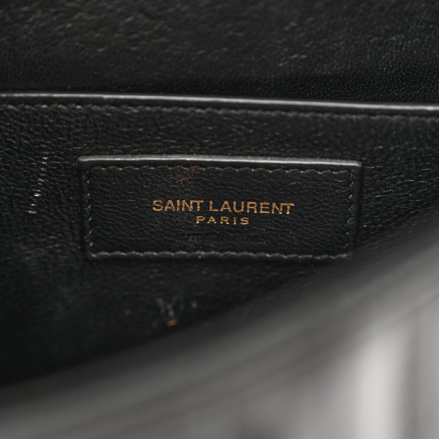 Lambskin Matelasse Monogram Medium Vicky Chain Bag Black