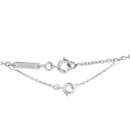 Cartier 18K White Gold Medium Hearts and Symbols Necklace 4 of 5