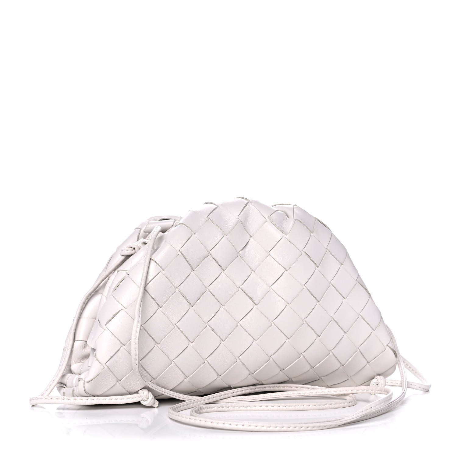 Bottega Veneta Nappa Intrecciato The Mini Pouch Chalk 3 of 10