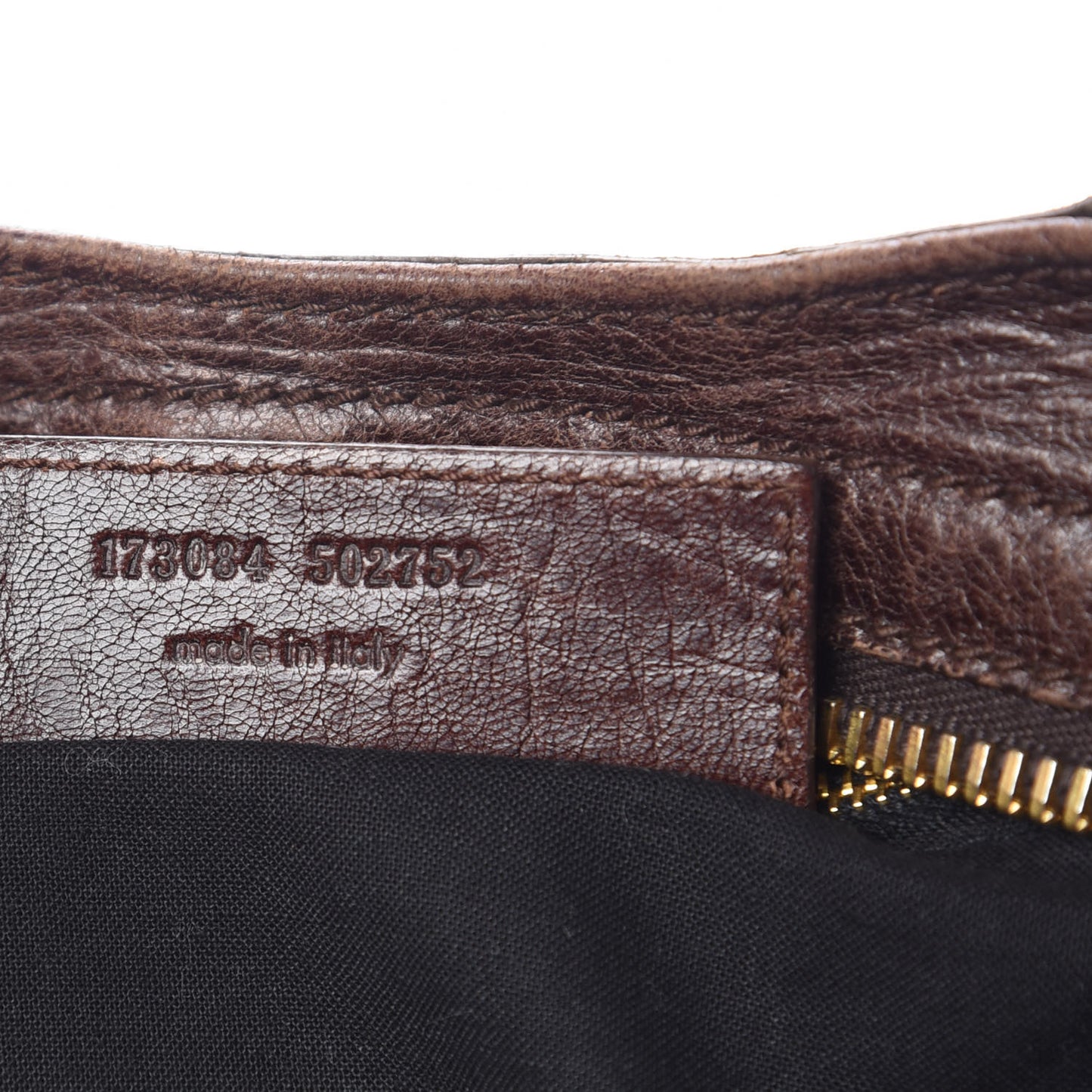 Agneau Giant 21 Gold Hardware City Dark Brown