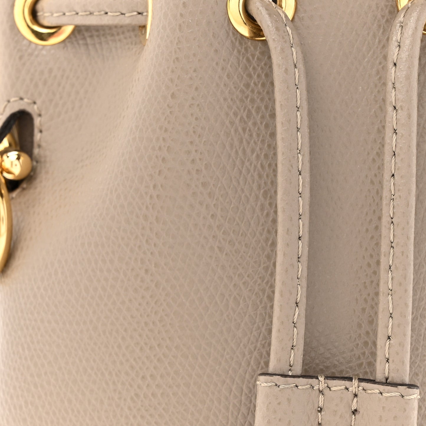 Vitello Cruise F is Fendi Mini Mon Tresor Bucket Bag Tortora