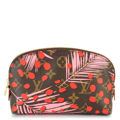 Louis Vuitton Monogram Jungle Dots Cosmetic Pouch Sugar Pink Poppy 1 of 7