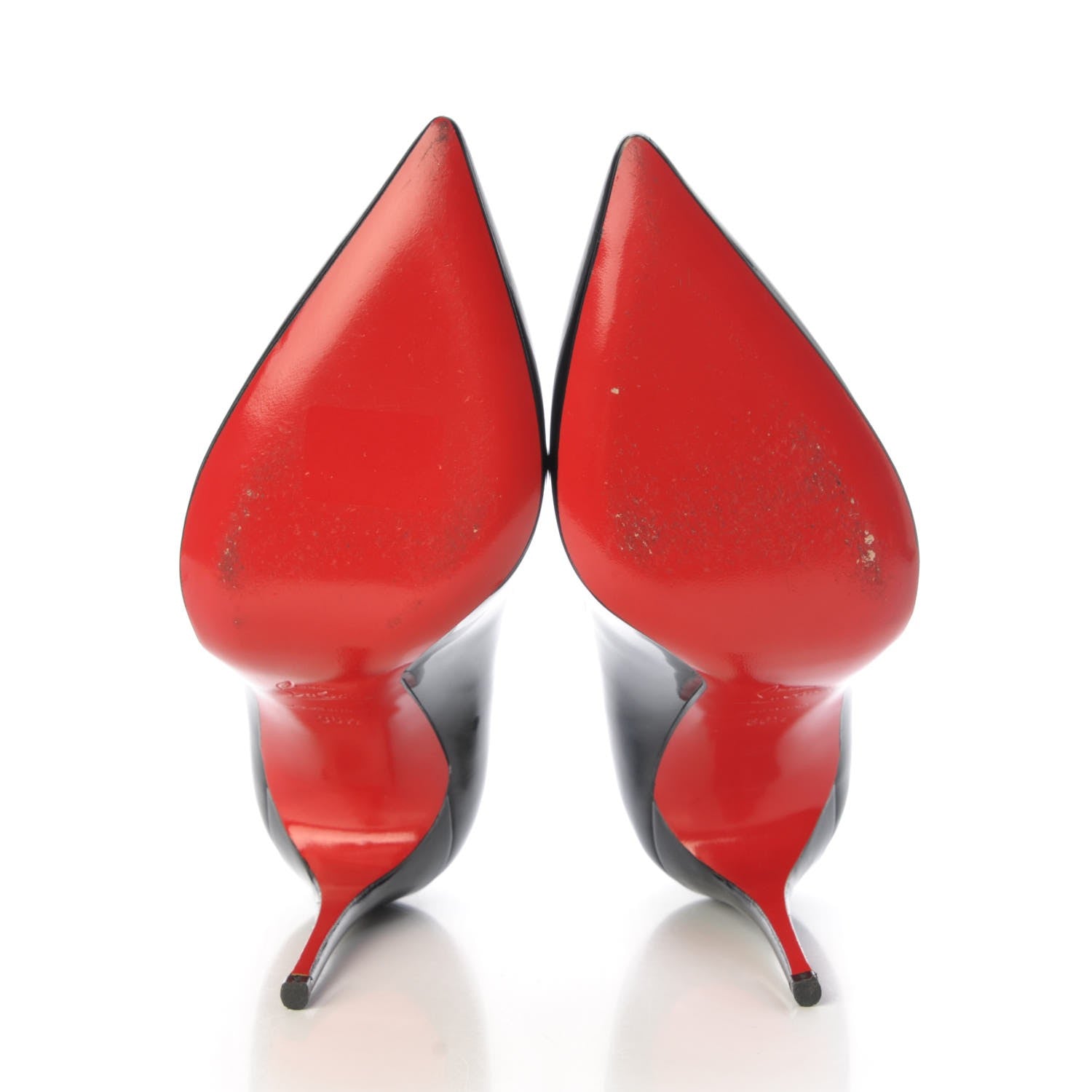 Christian Louboutin Patent Pigalle Follies 100 Pumps 36.5 Black 5 of 11
