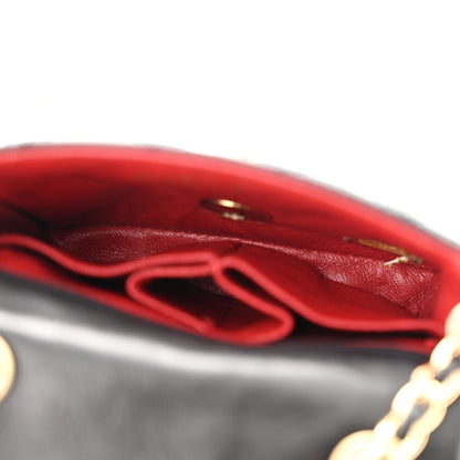 Chanel Lambskin Quilted Extra Mini Square Flap Black 5 of 10