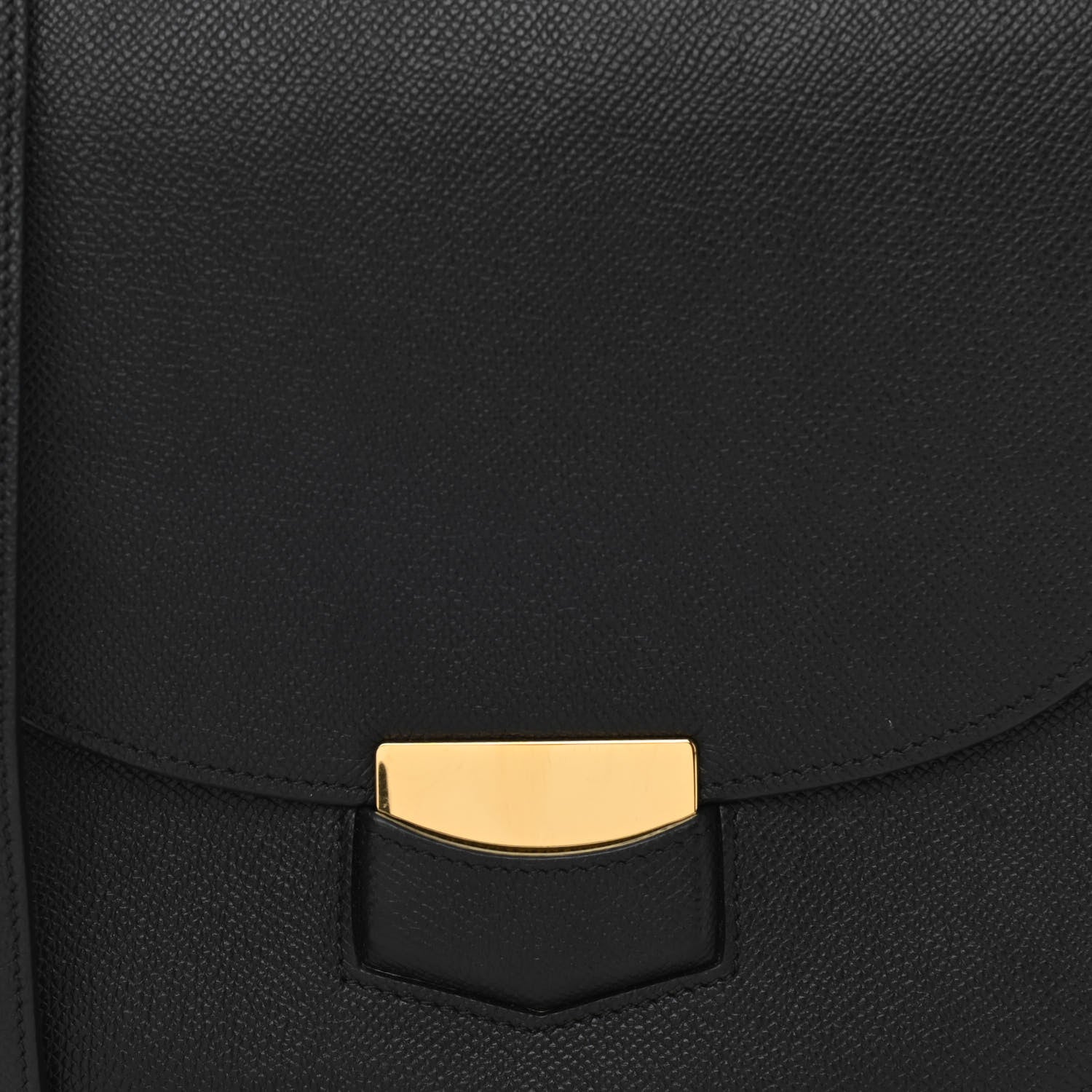 Celine Grained Calfskin Compact Trotteur Black 8 of 11