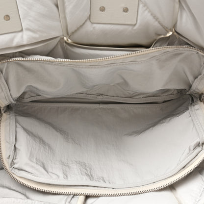 Bottega Veneta Calfskin Maxi Intrecciato BV Squash Tote White 6 of 11