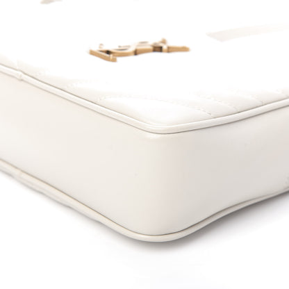 Saint Laurent Calfskin Matelasse Monogram Lou Camera Bag Crema Soft 7 of 11