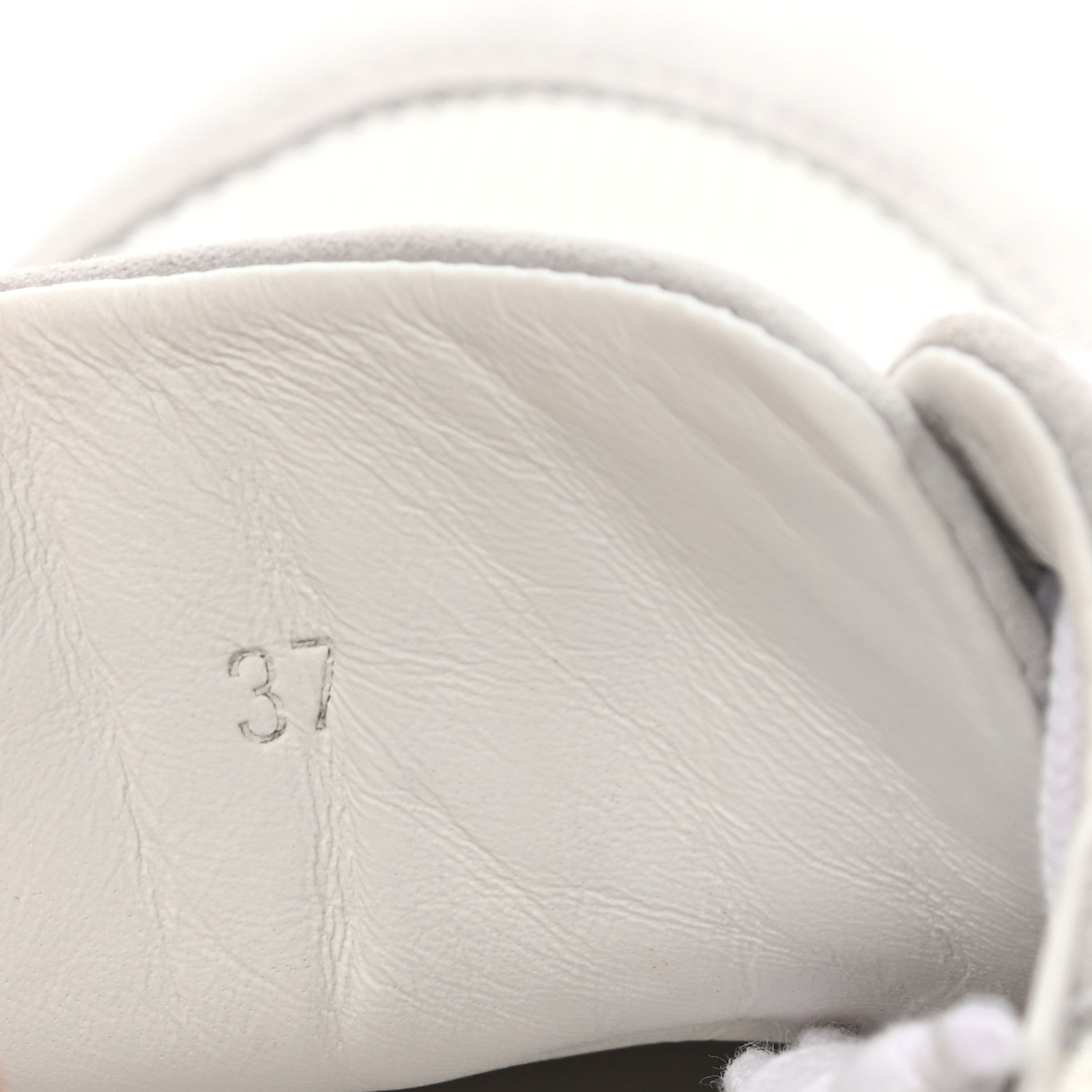 Hermes Technical Canvas Suede Goatskin Bouncing Sneakers 37 White Multicolor 8 of 9