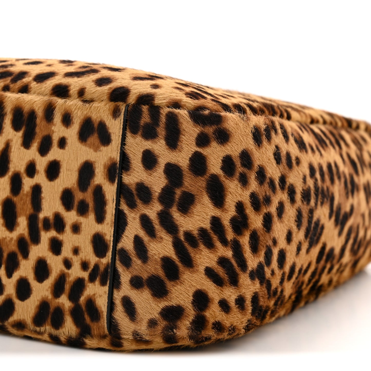 Pony Hair Calfskin Leopard Print Small Le 5 A 7 Soft Hobo