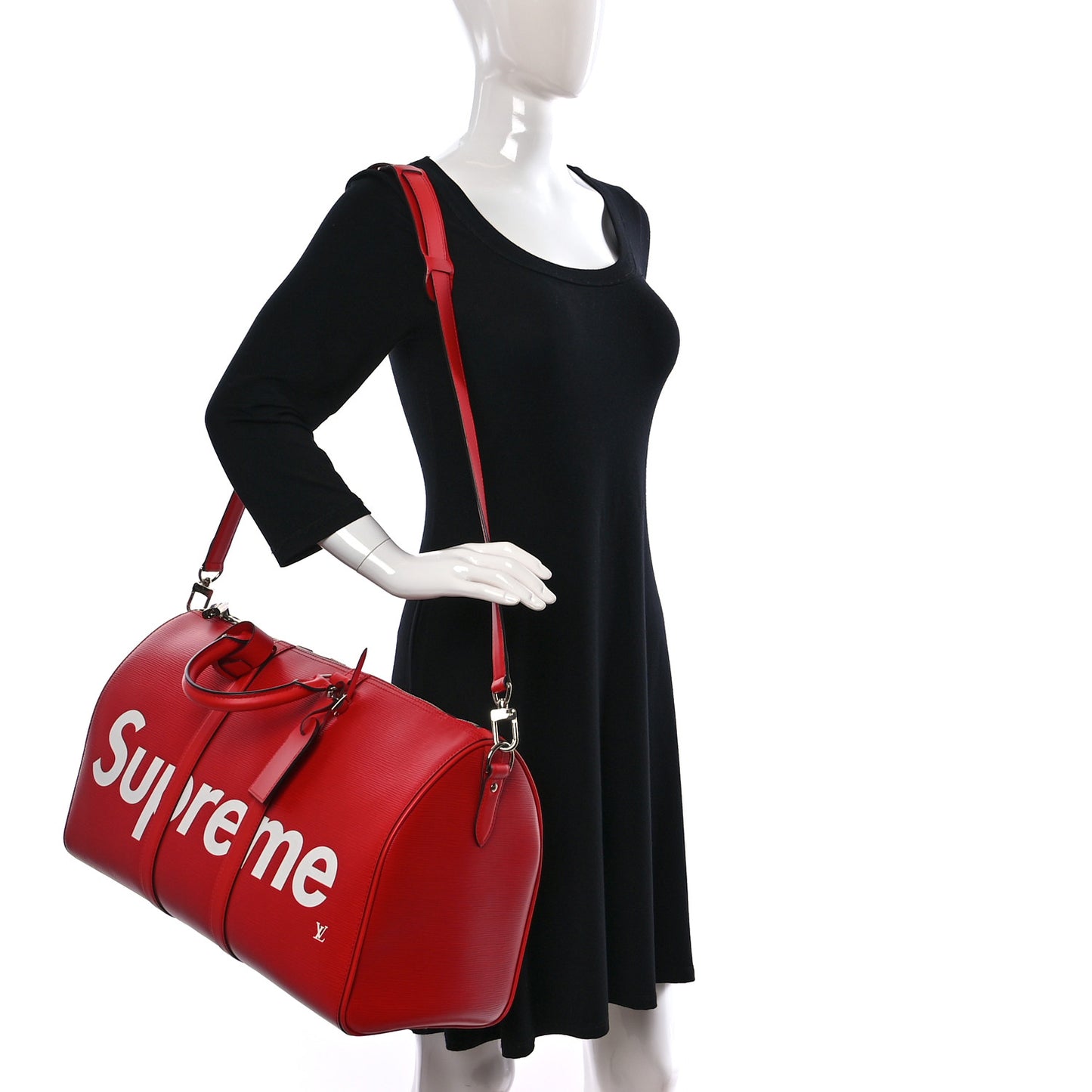X Supreme Epi Keepall Bandouliere 45 Red
