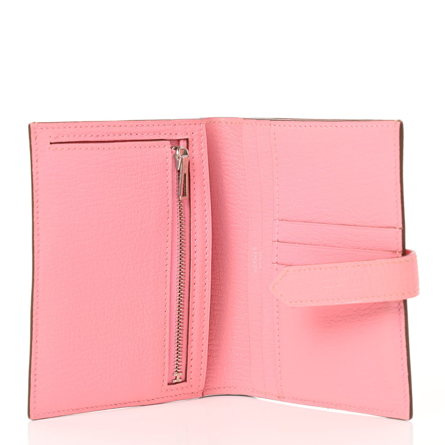 Chevre Mysore Bearn Compact Wallet Rose Confetti