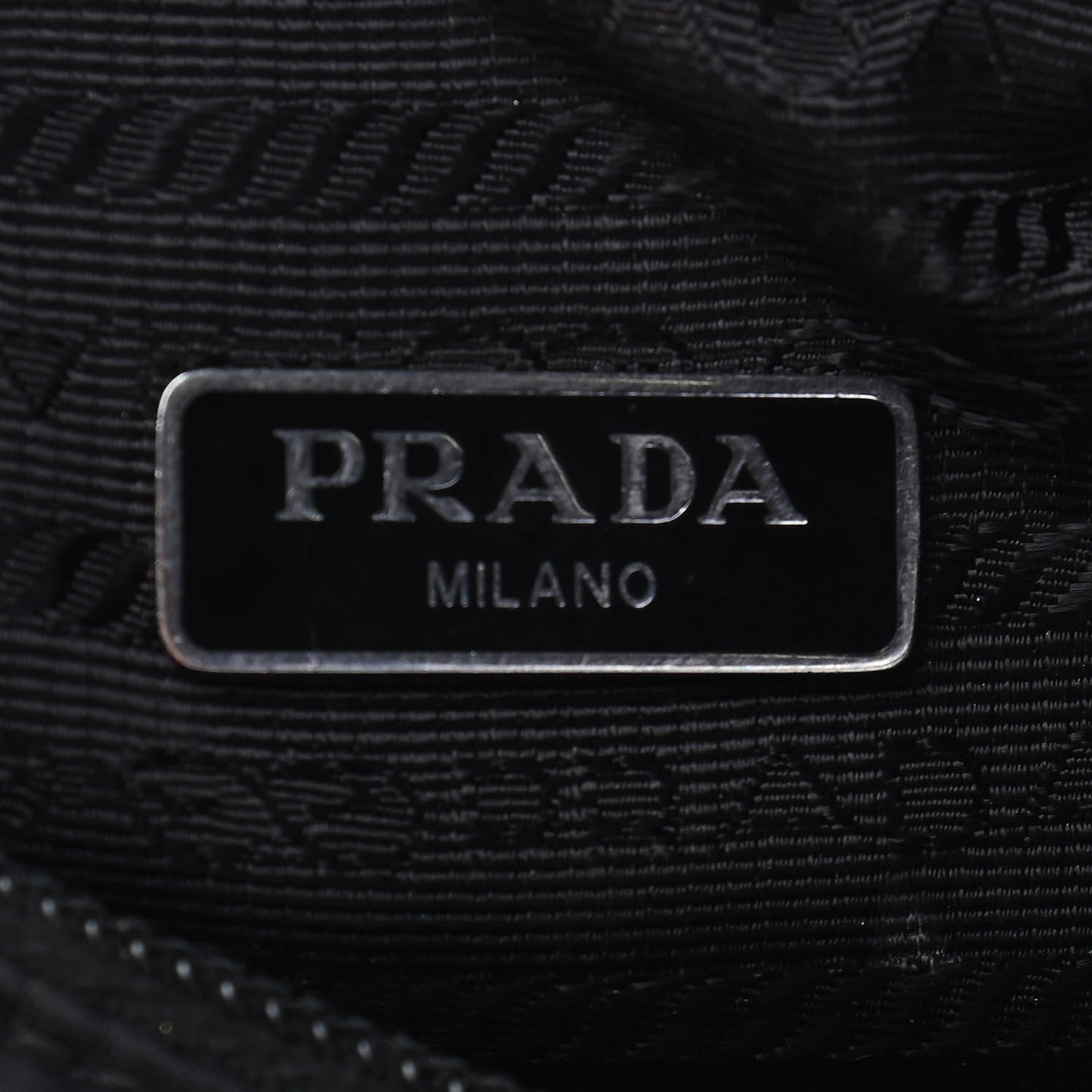 Tessuto Nylon Mini Re-Edition 2000 Bag Black