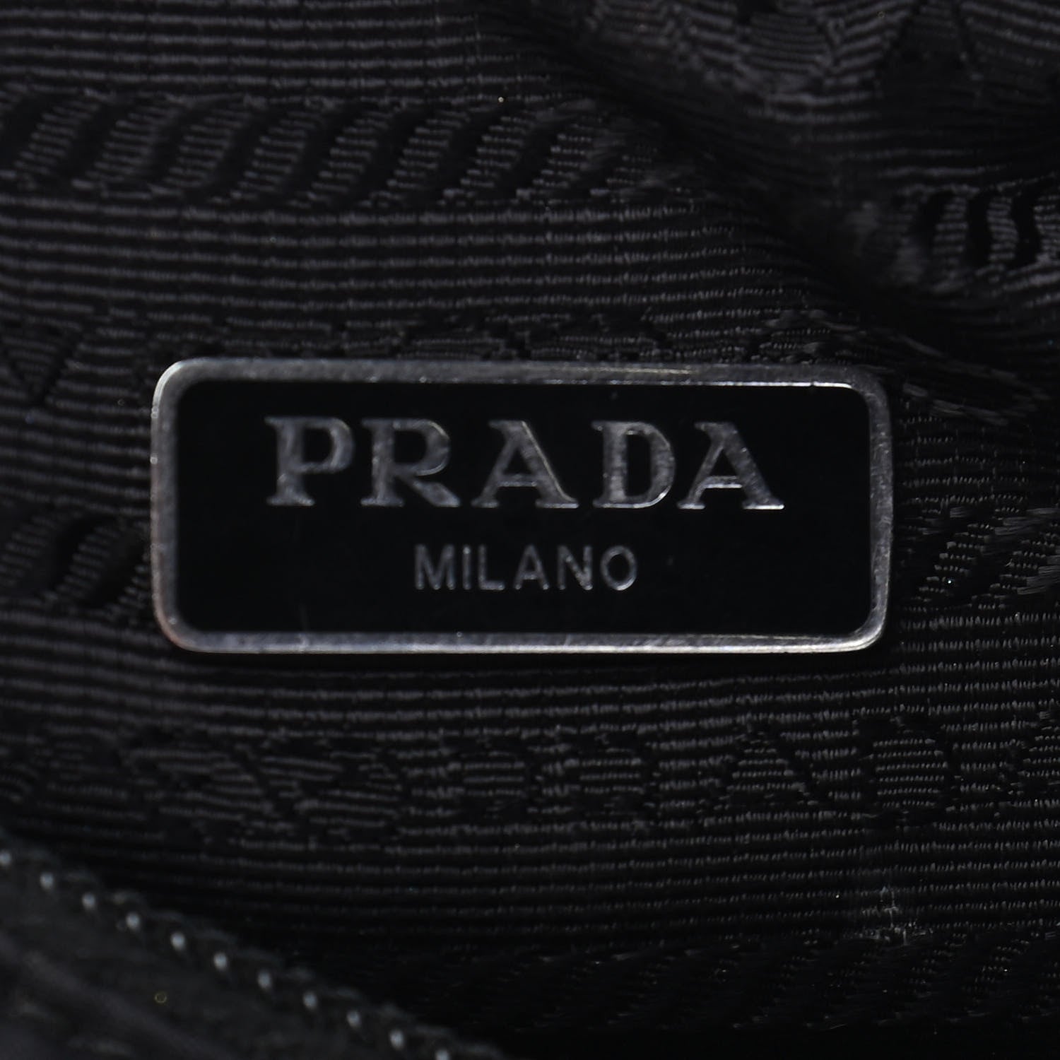 Prada Tessuto Nylon Mini Re-Edition 2000 Bag Black 6 of 10