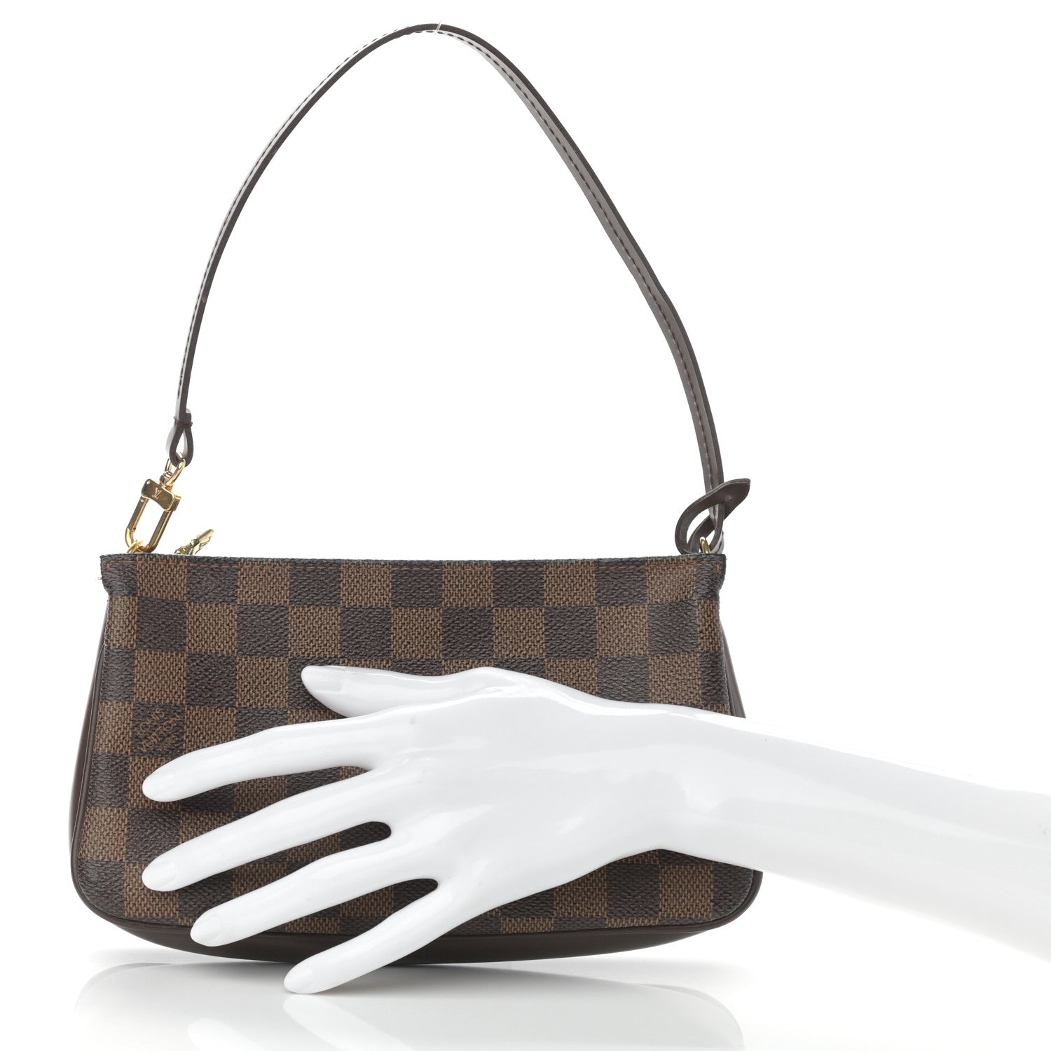Louis Vuitton Damier Ebene Navona Pochette Accessories 2 of 10