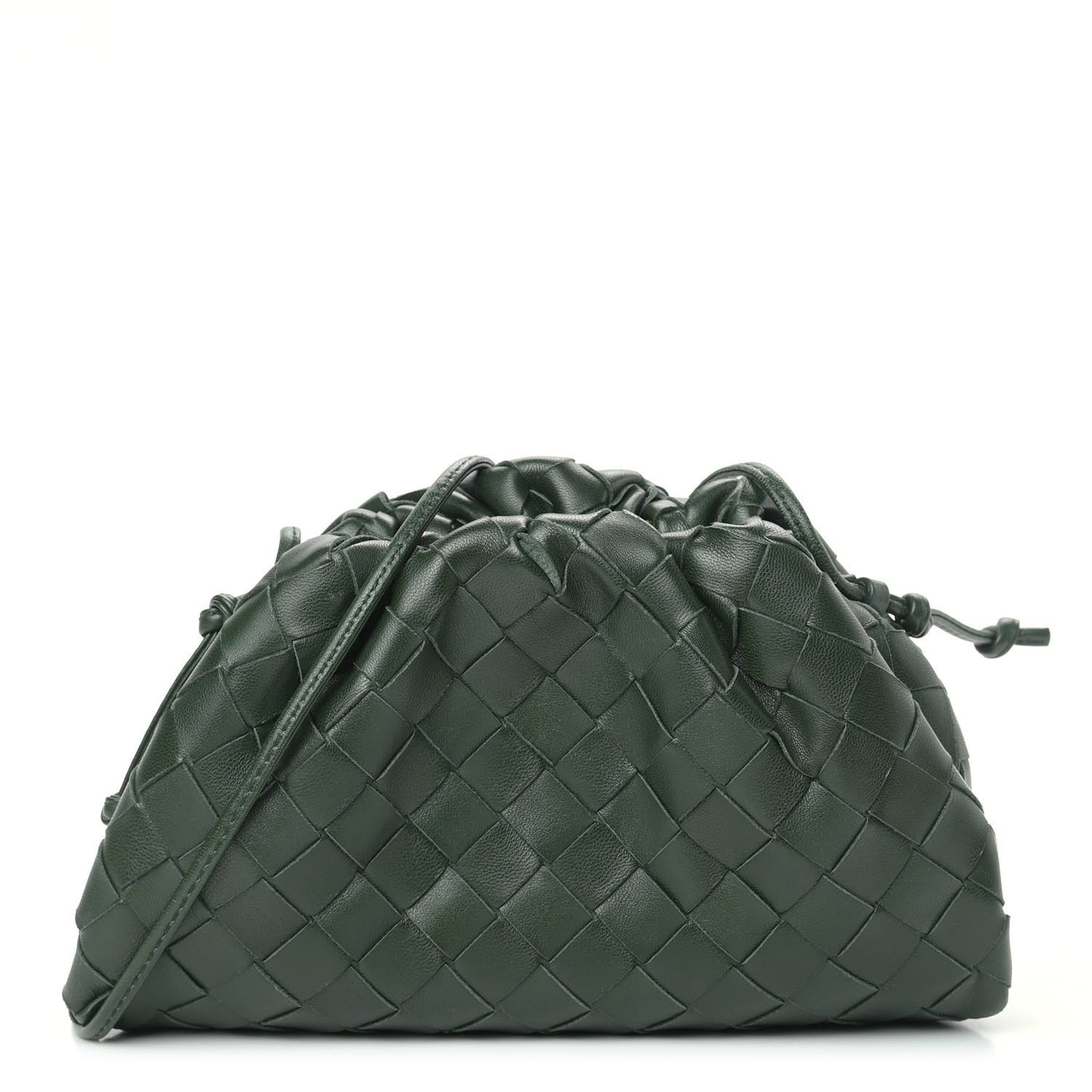 Nappa Intrecciato The Mini Pouch Moss