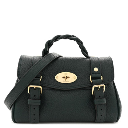 Mulberry Heavy Grain Mini Alexa Mulberry Green 1 of 10