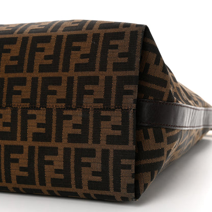 Fendi Zucca Large Hobo Tobacco 10 of 14