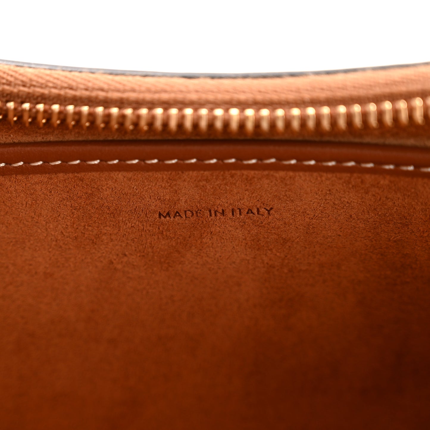 Smooth Calfskin Medium Strap Ava Shoulder Bag Tan