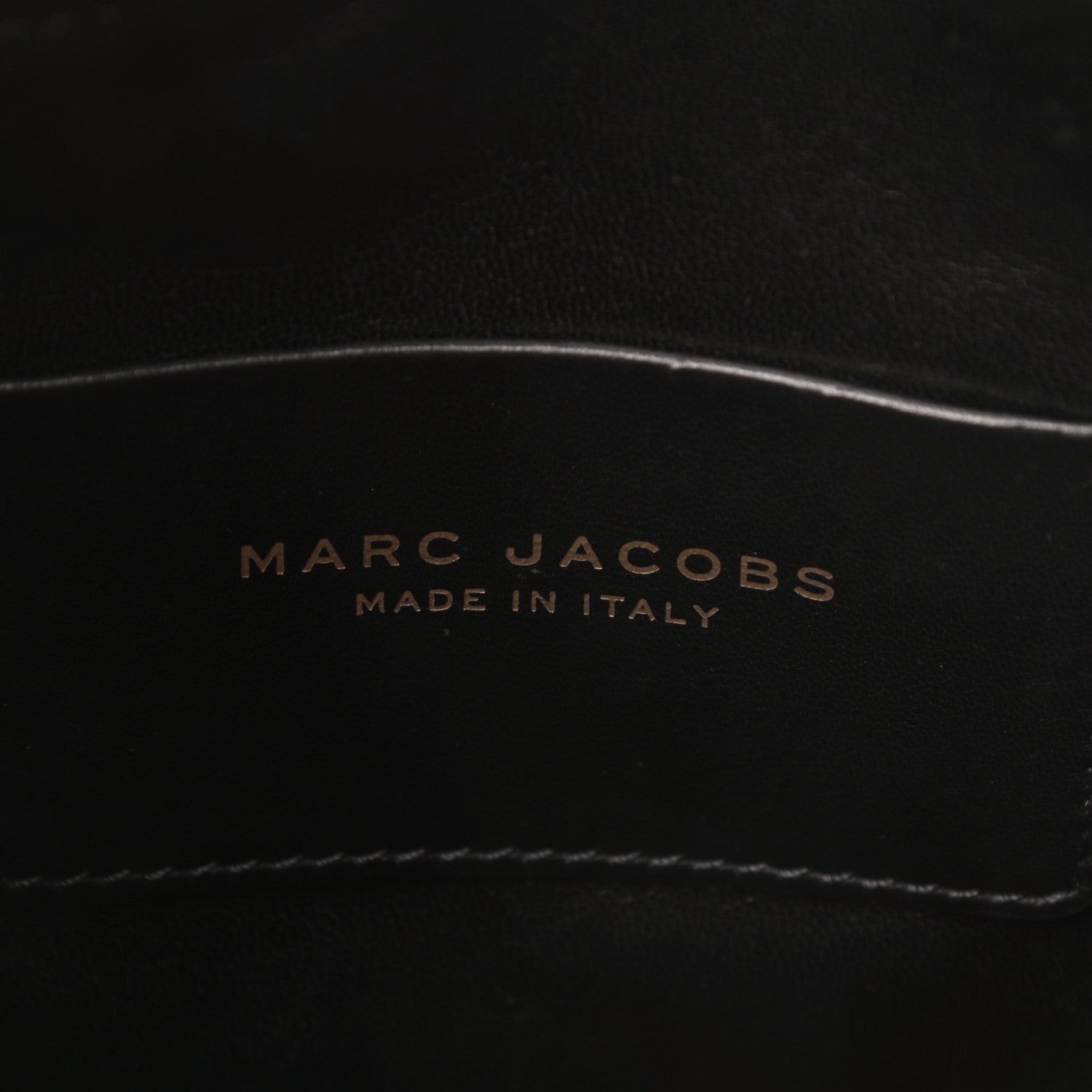 Marc Jacobs Natural Grain Calfskin Quilted Double J Quilted Bag Black 6 of 12