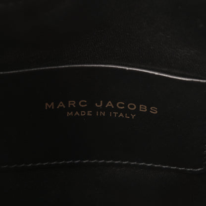 Marc Jacobs Natural Grain Calfskin Quilted Double J Quilted Bag Black 6 of 12