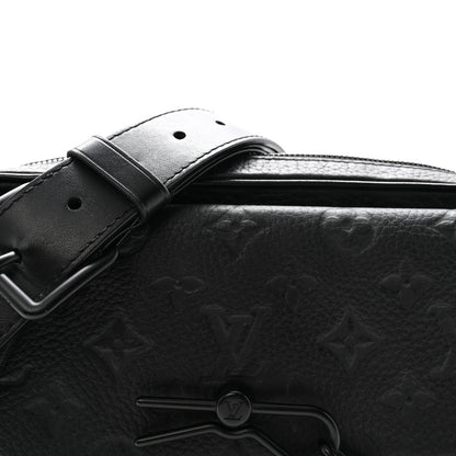 Louis Vuitton Taurillon Monogram Steamer Messenger Black 7 of 9