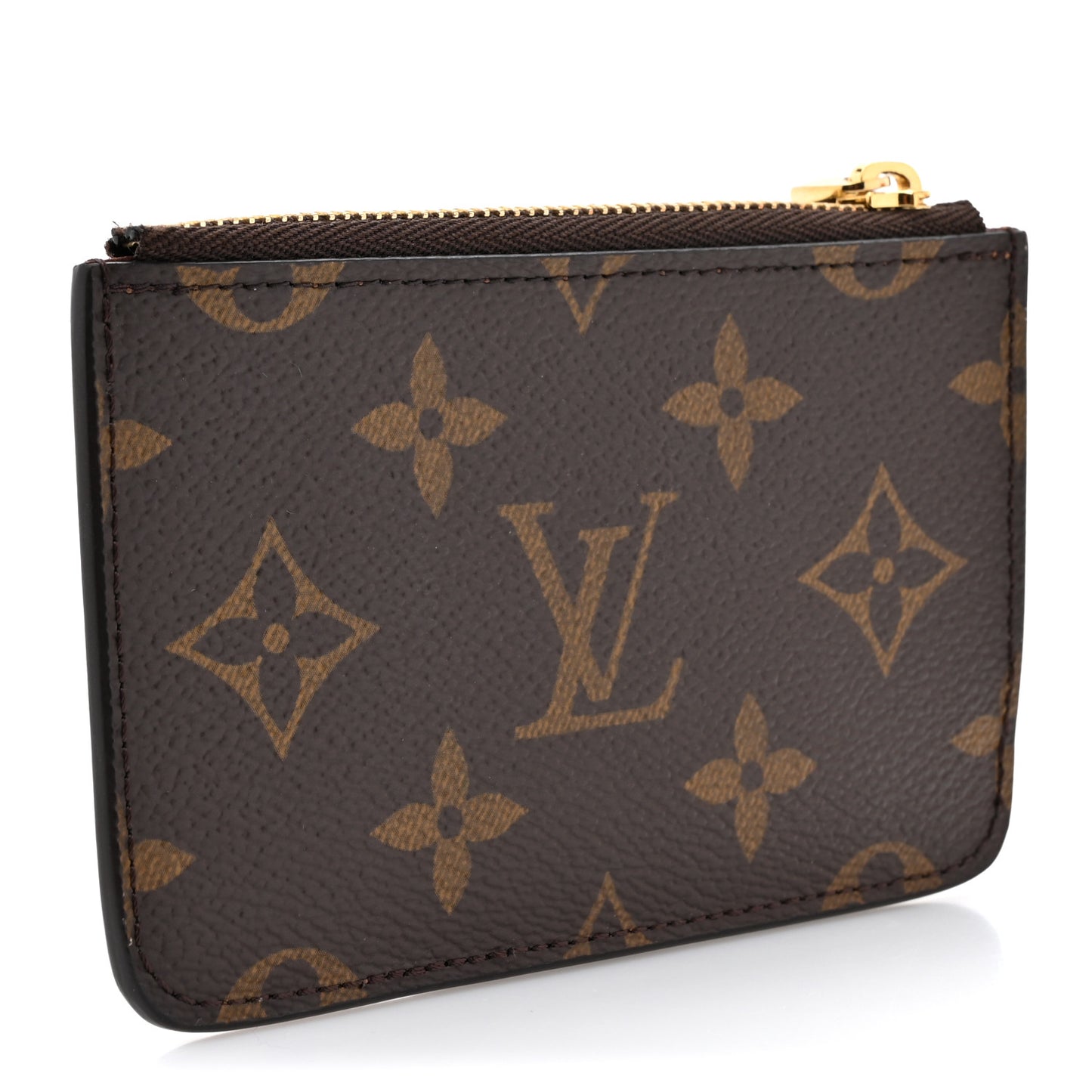 Monogram Zipped Romy Card Holder