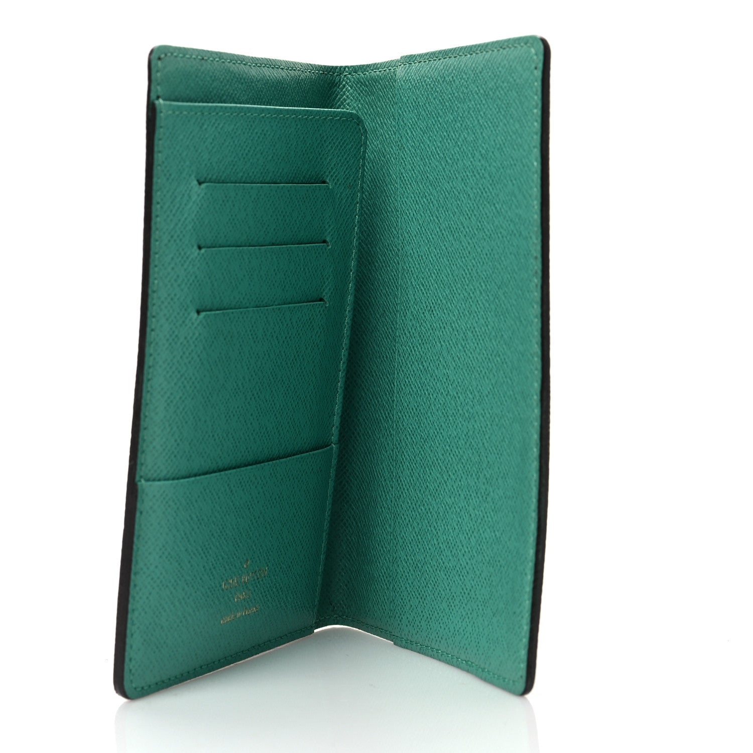 Louis Vuitton Monogram Passport Cover Pink Turquoise 5 of 7
