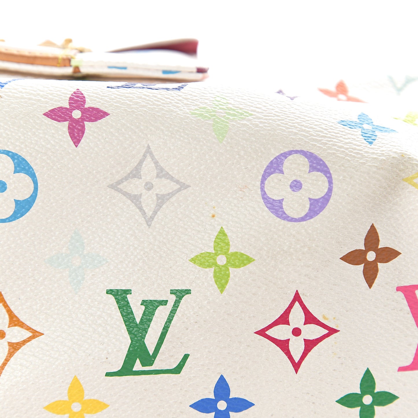 Monogram Multicolor Speedy 30 White