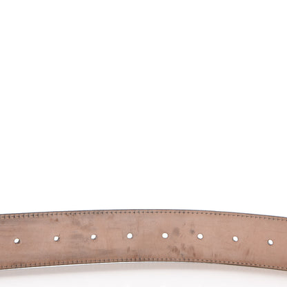 Gucci Calfskin Interlocking G 37mm Belt 85 34 Black 4 of 9