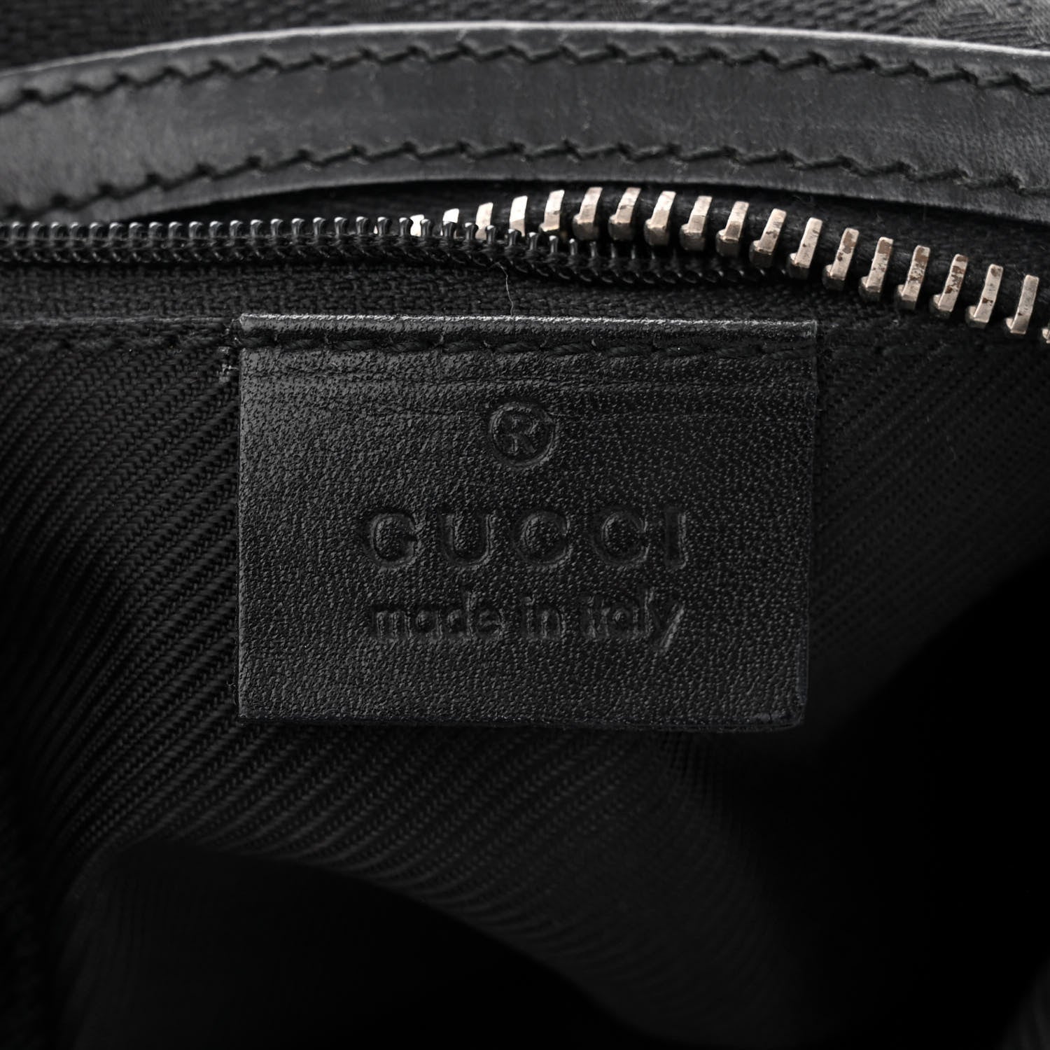 Gucci Monogram GG Small Clasp Hobo Black 6 of 10