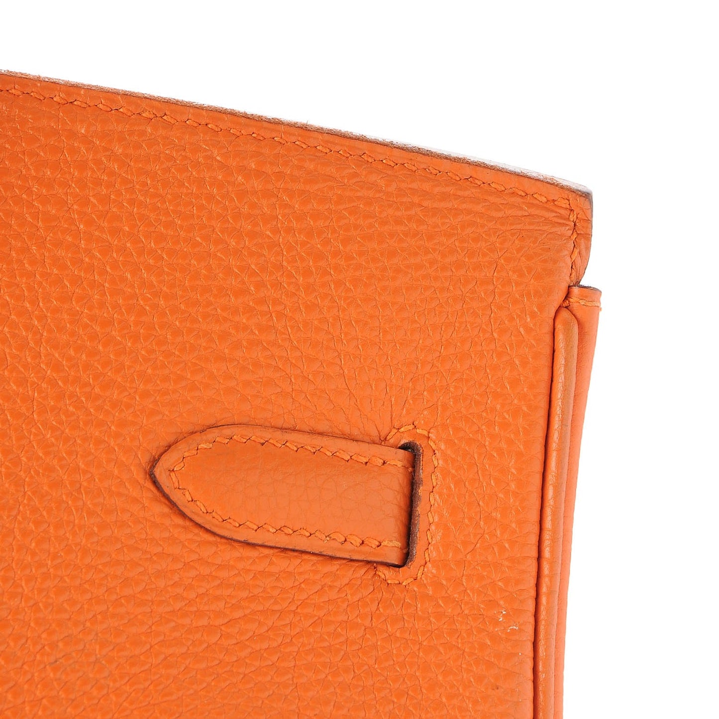 Togo Birkin 35 Orange