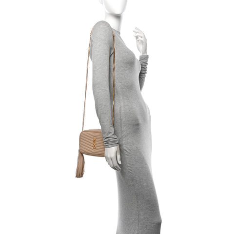 Grain De Poudre Matelasse Monogram Mini Lou Camera Bag New Powder