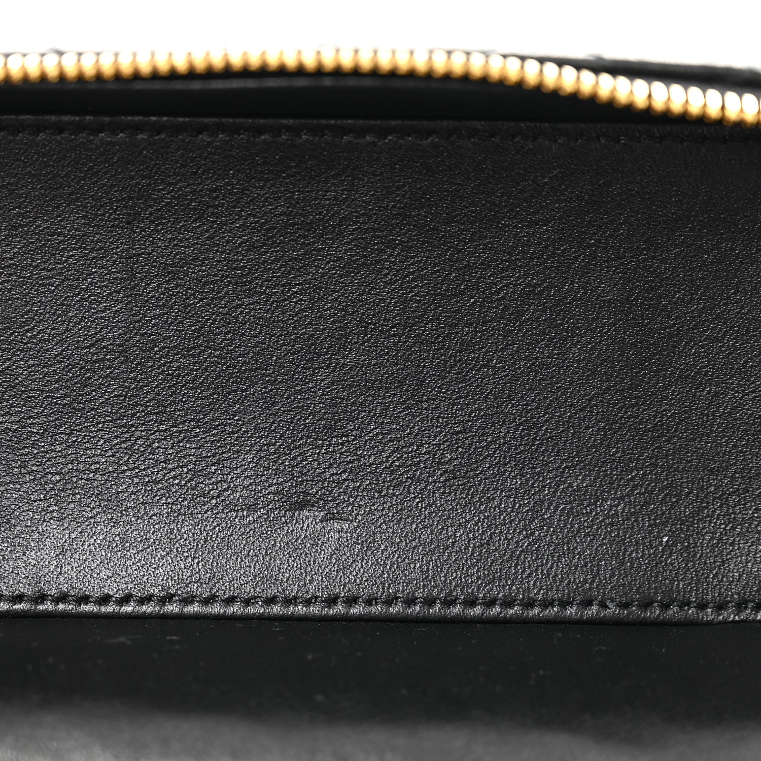 Saint Laurent Lambskin Quilted Mini Gaby Vanity Case Black 7 of 10