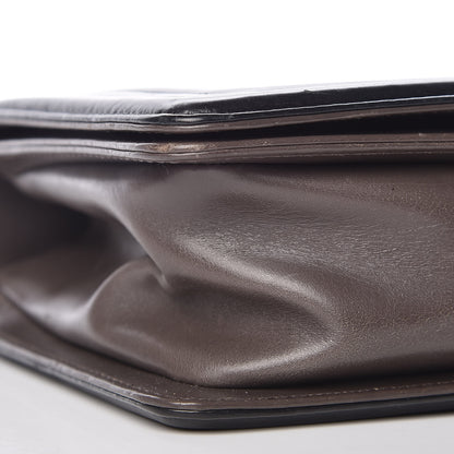 Chanel Glazed Calfskin Medium Boy Flap Grey 8 of 11
