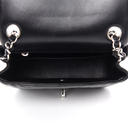 Chanel Lambskin Quilted Mini Square Flap Black 5 of 11