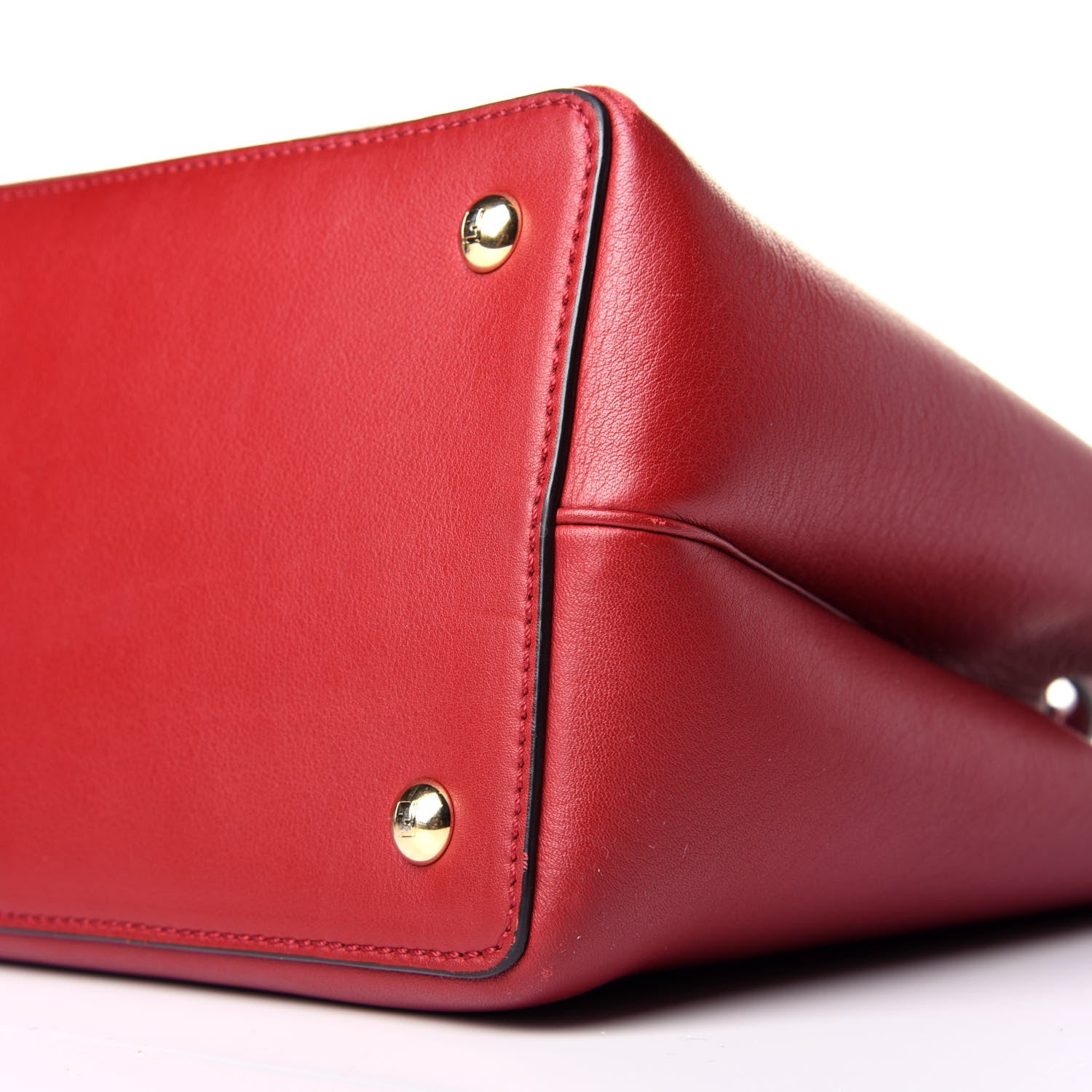 Fendi Vitello Dolce Century Petite 2Jours Tote Ribes Menta 10 of 10