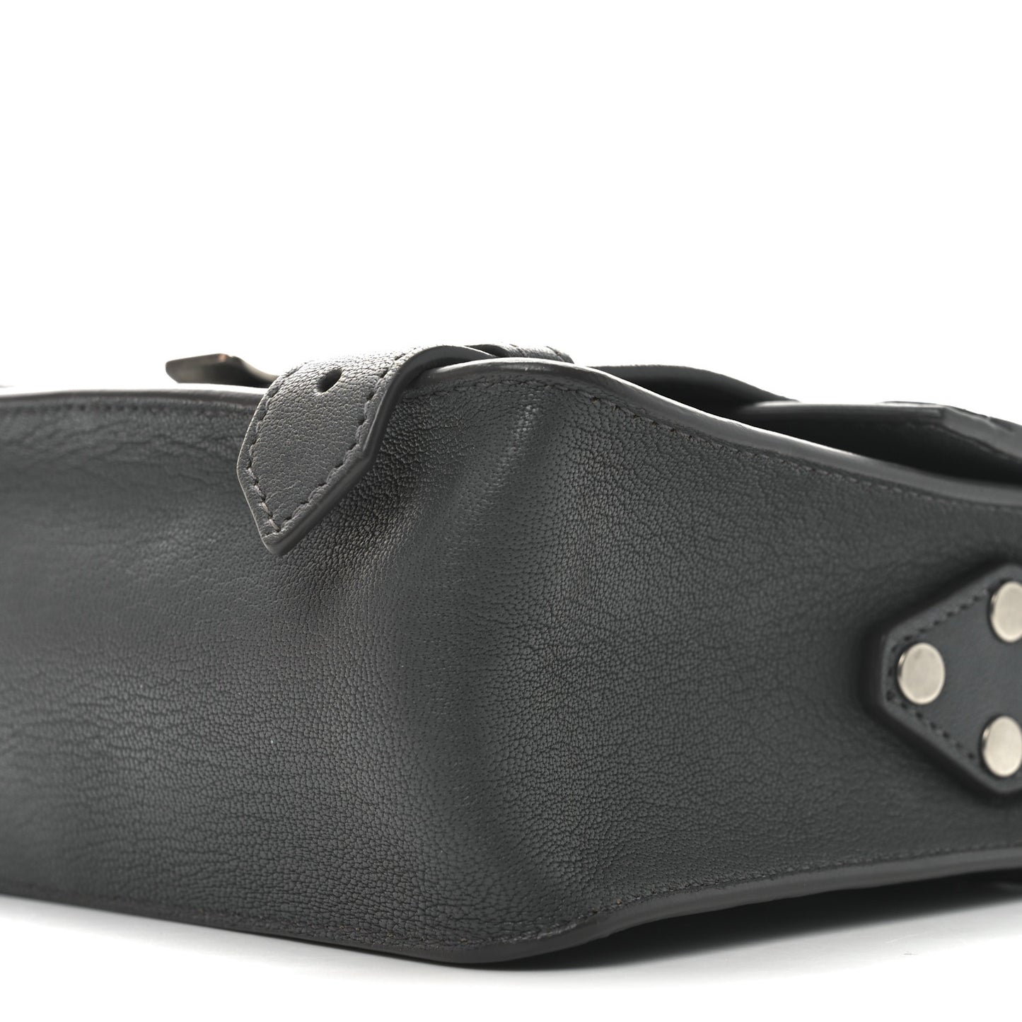 Lambskin PS1 Mini Crossbody Heather Grey