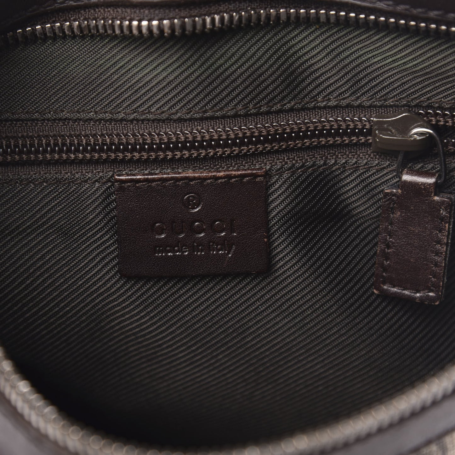 GG Plus Monogram Messenger Bag Brown