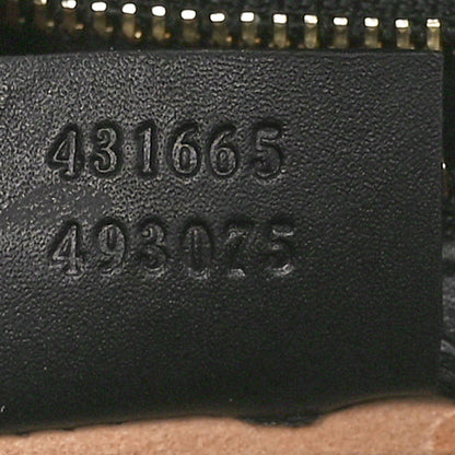 Gucci Calfskin Medium Sylvie Top Handle Bag Black 7 of 10