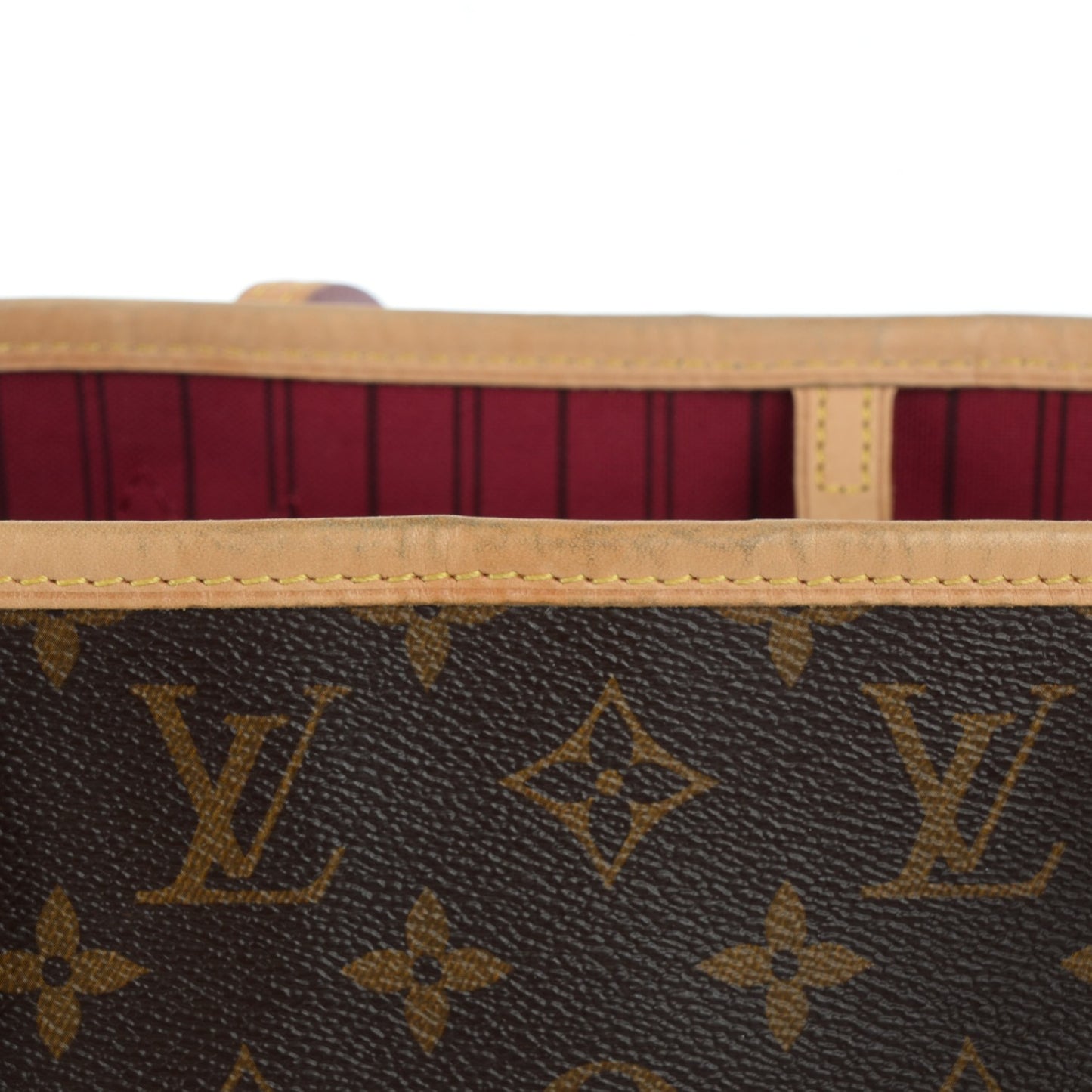 Monogram Neverfull MM Fuchsia